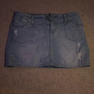 Jean skirt